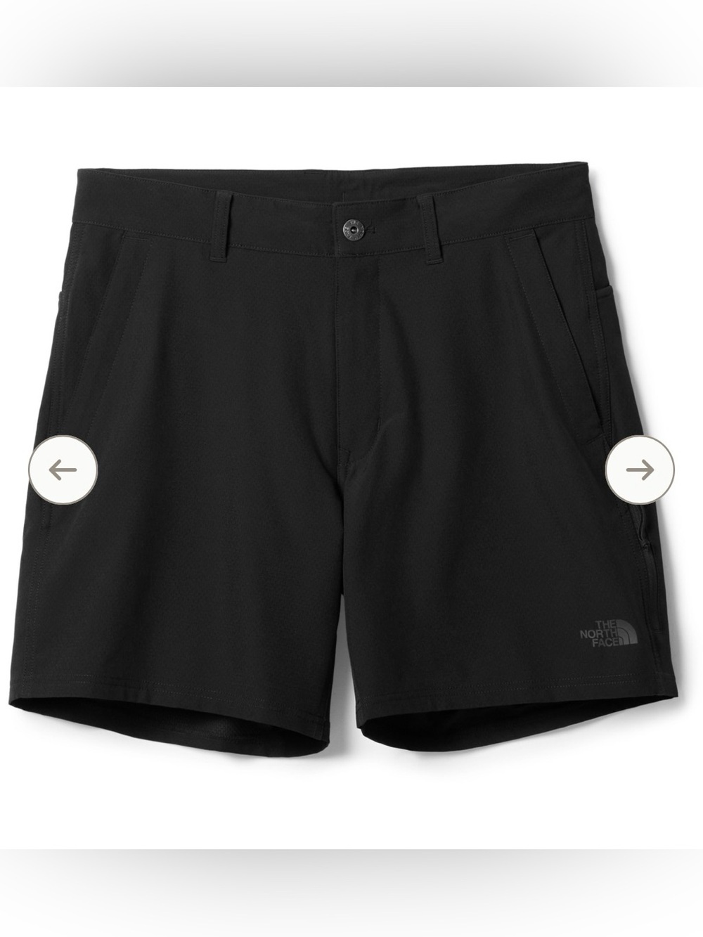 Men’s Northface packable sun shorts, size 32 black - Picture 1 of 14